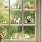 Farm Window Stickers