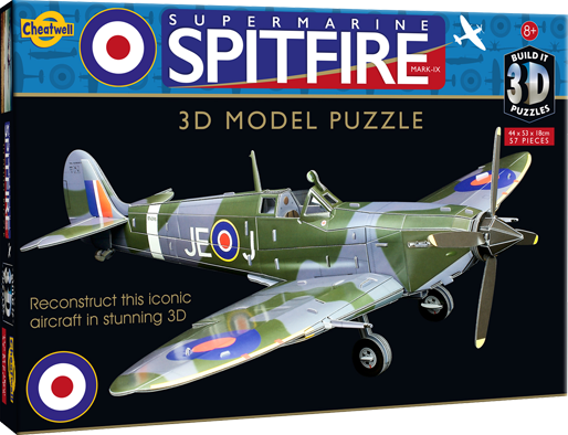 Build-It 3D Puzzle Spitfire
