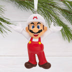 Collectable Super Mario - Red & White Fireball Ornament
