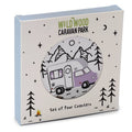 Wildwood Caravan Set of 4 Cork Coasters