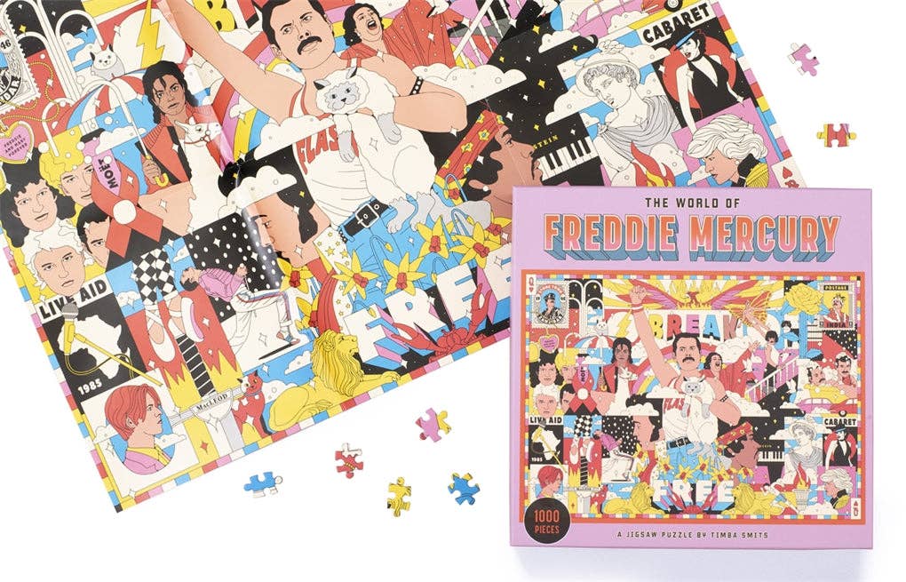 The World of Freddie Mercury by Timba Smits (Jigsaw)