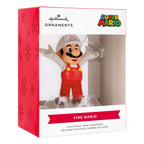 Collectable Super Mario - Red & White Fireball Ornament