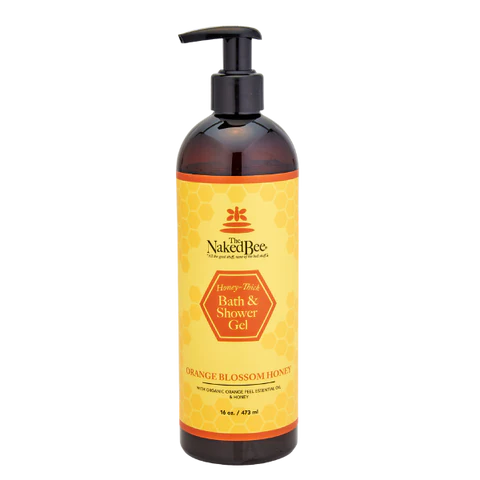 Naked Bee - Orange Blossom Honey Bath & Shower Gel - 473ml