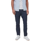 Mens Straight Fit Linen Trousers