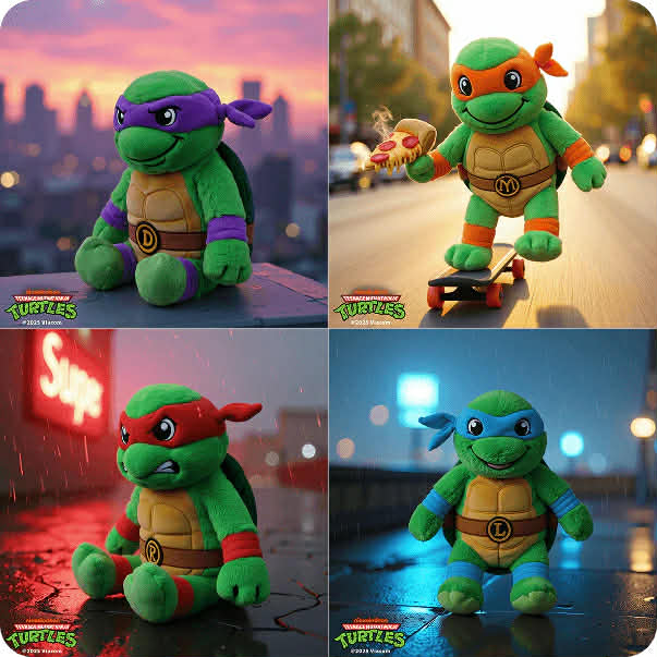 Warmies - Teenage Mutant Ninja Turtles